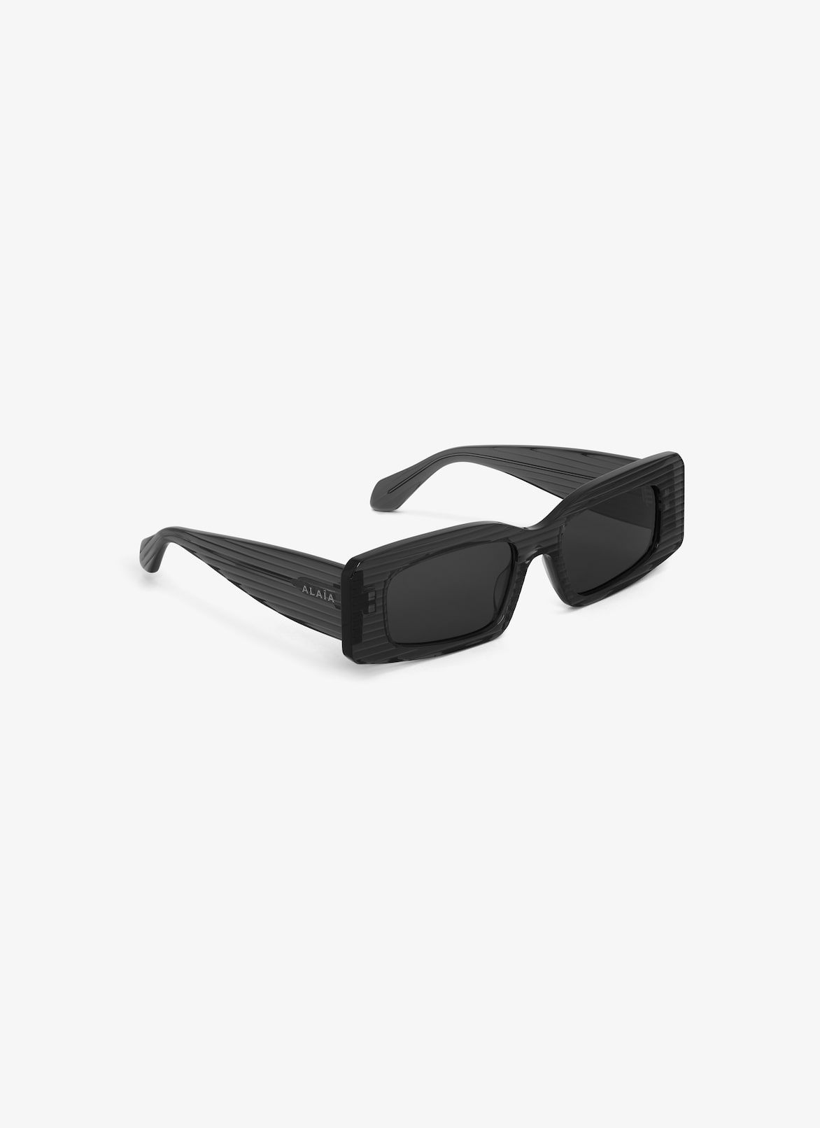RECTANGULAR SUNGLASSES ALAÏA GRAY RECTANGULAR SUNGLASSES
